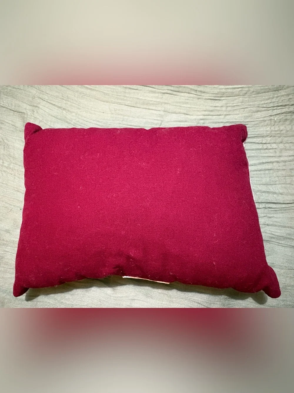 Grandma Is A Gift You Can Hug Decorative Holiday Pillow - Burgundy